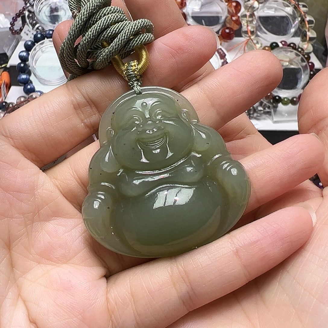 未镶嵌手链和田玉多样性发一
