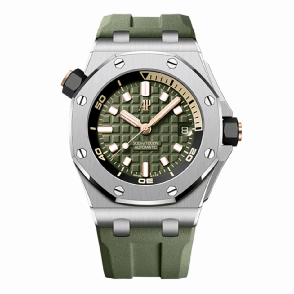 99新 Audemars Piguet/爱彼 24年全套/皇家橡树离岸型15720ST