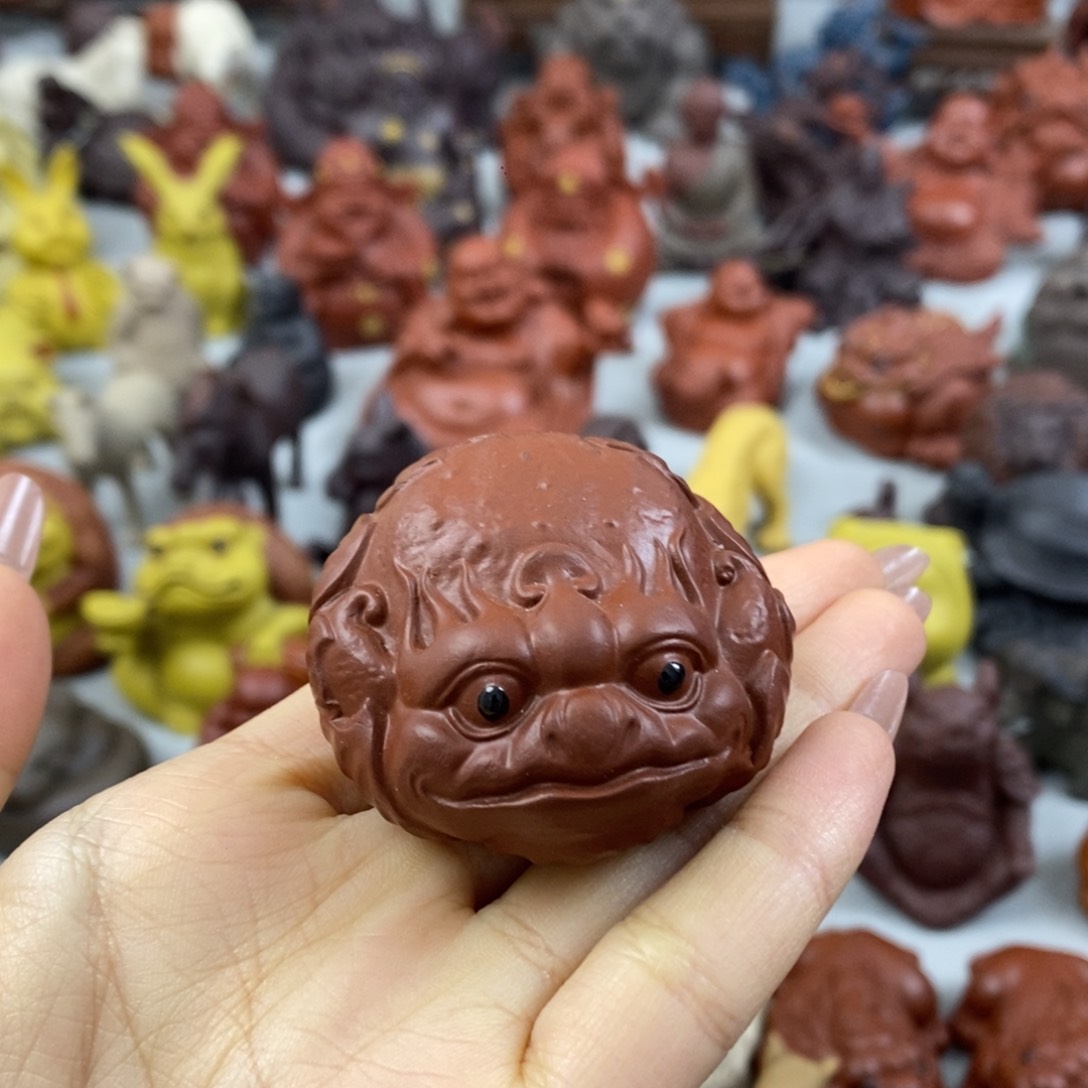 【闪购商品】紫砂茶宠紫砂金蟾