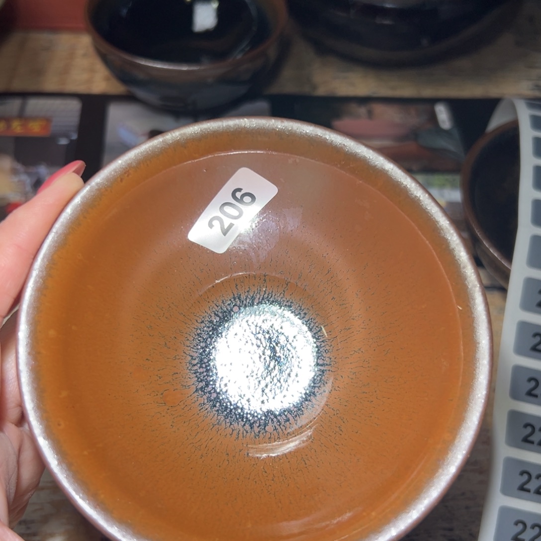 茶盏全手工原矿原釉建盏