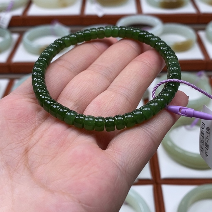 和田玉手串未镶嵌