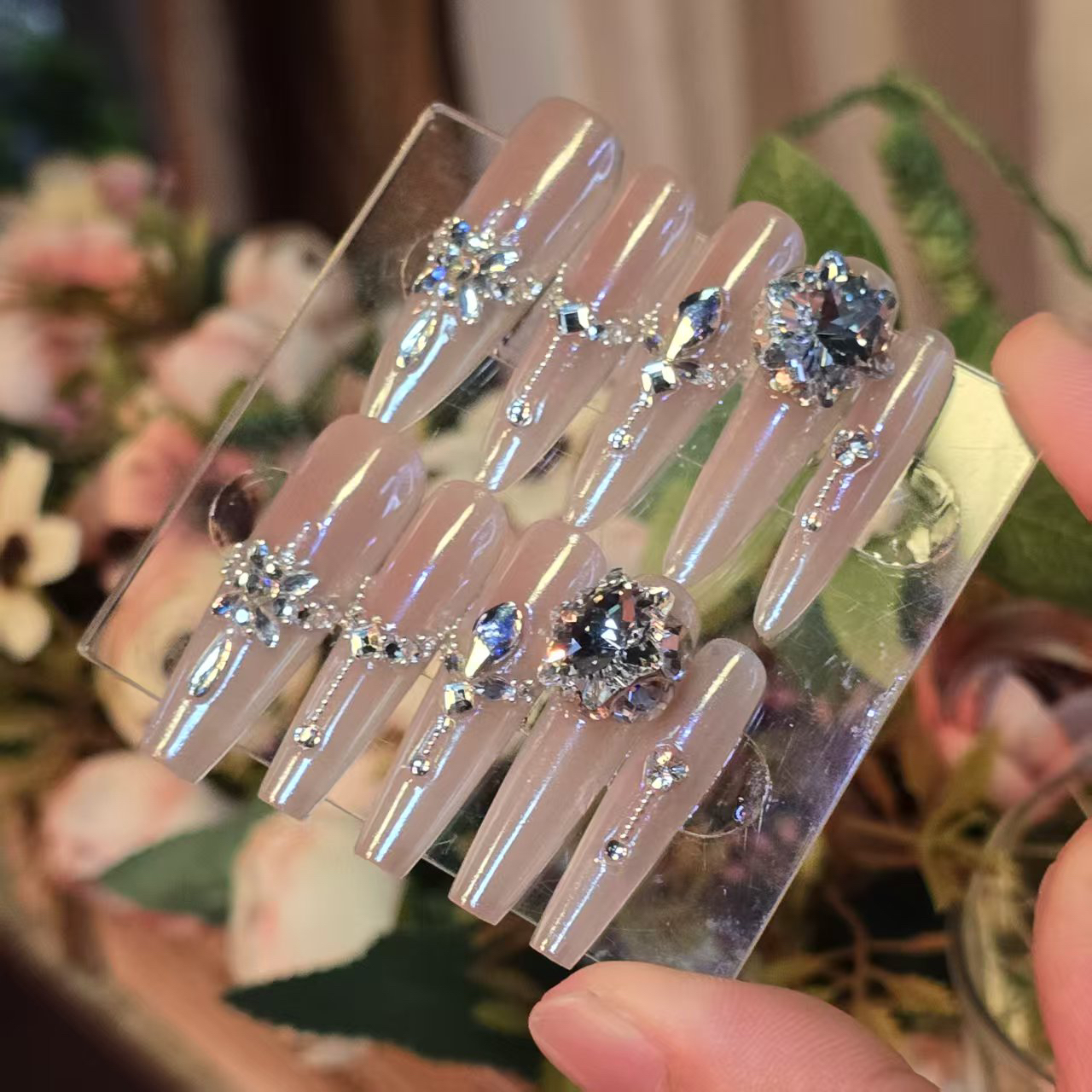 青衣水袖丶蓝色魅影(奥捷)珠宝级丶霸榜某书评测丶手工穿戴甲