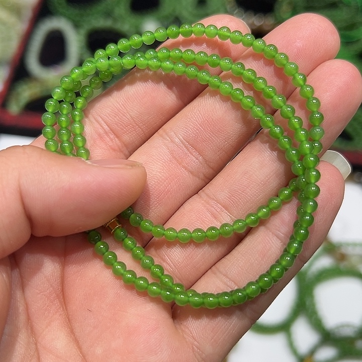 和田玉未镶嵌手串