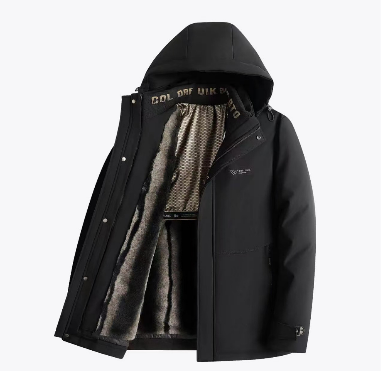 《可拆卸》冬季加厚棉袄爸爸装活里活面棉服外套时尚舒适保暖棉衣