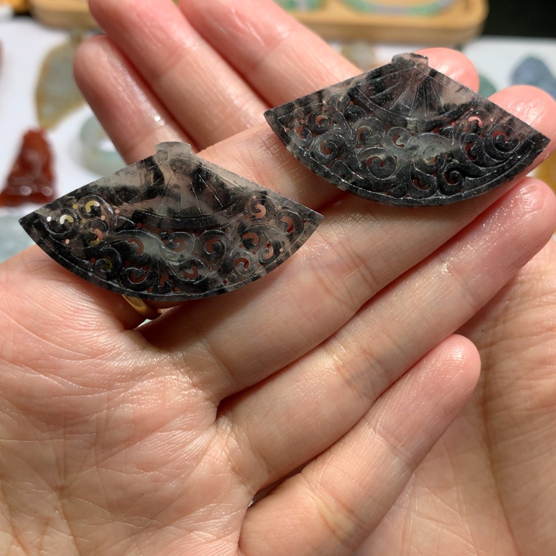 定制翡翠未镶嵌花片