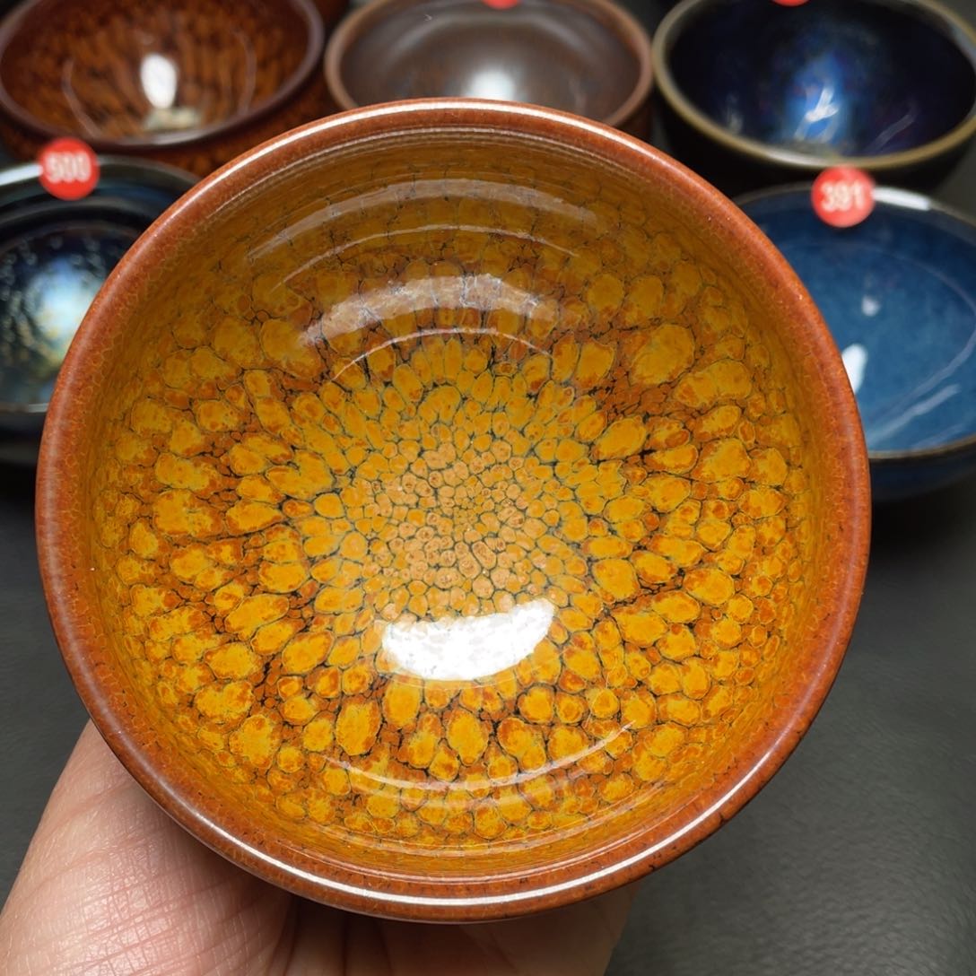 茶盏橘****子7 建窑建盏茶盏