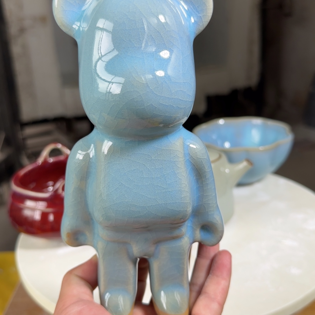 摆件郑家钧窑摆件