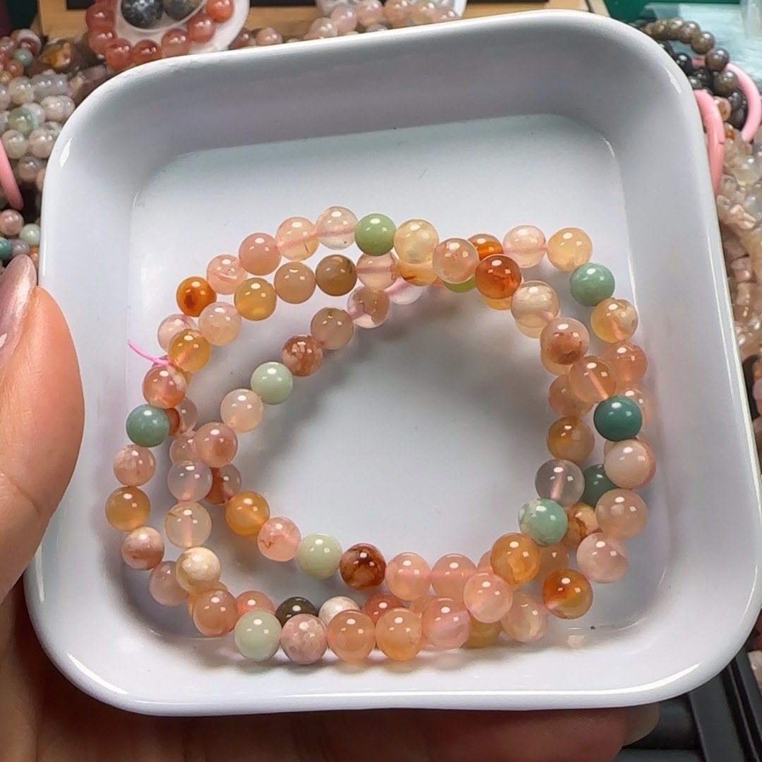 玛瑙/玉髓珠宝半成品未镶嵌