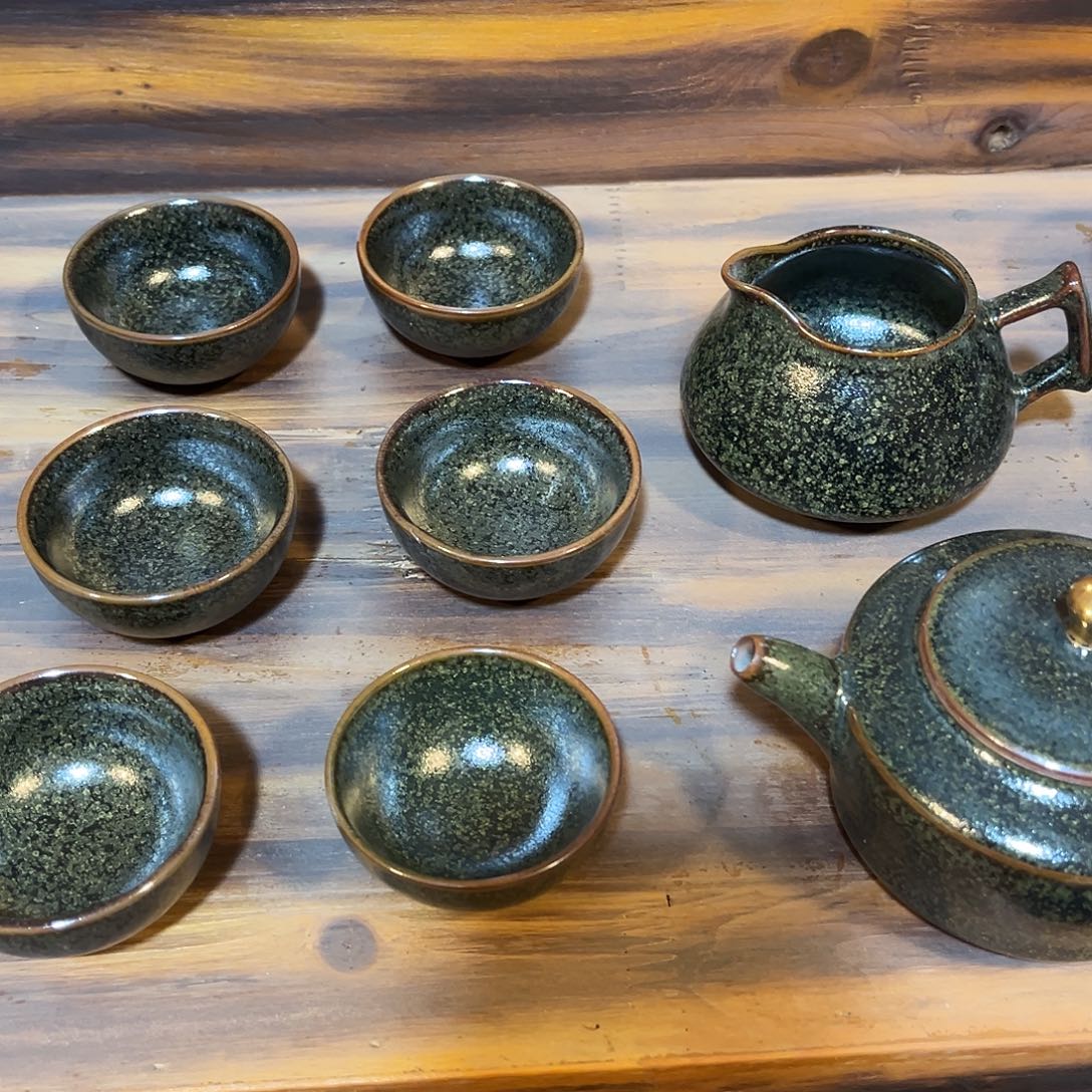 5***8陶瓷香炉茶具摆件