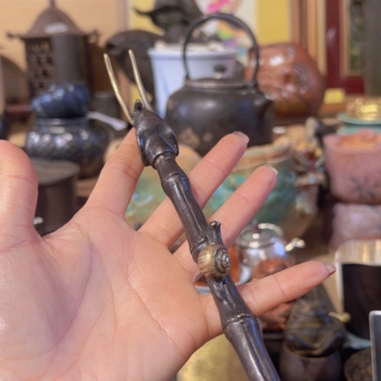 铜中古工艺品摆件