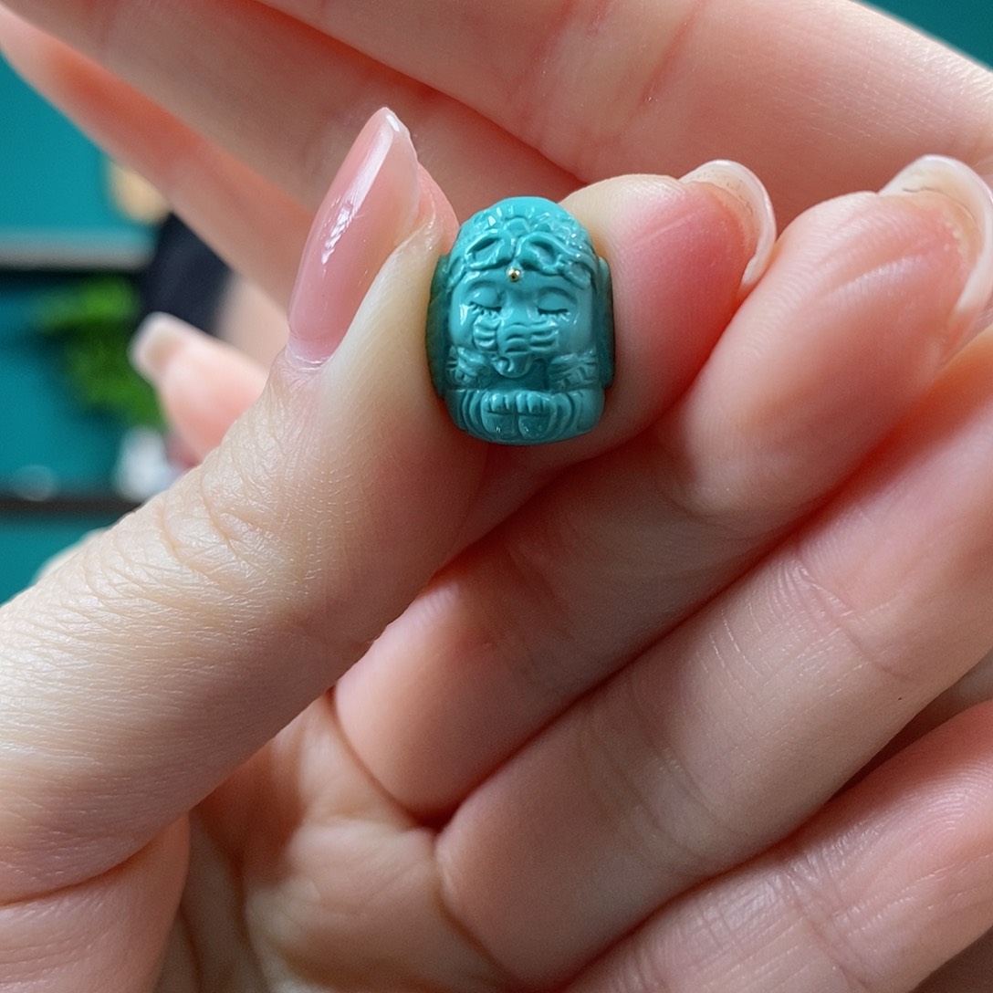 绿松石珠宝奇石未镶嵌