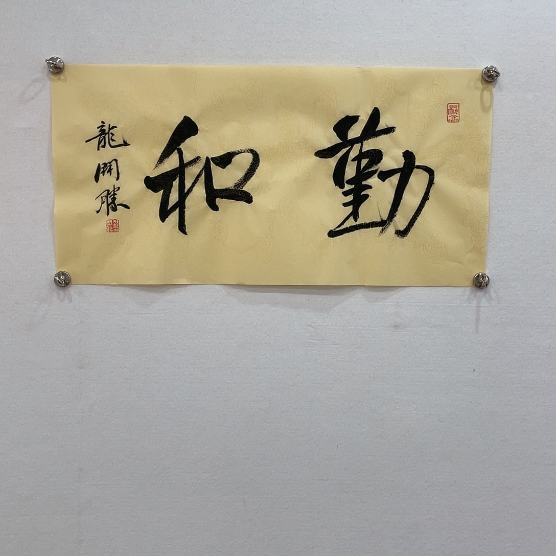横款博航艺术书法作品