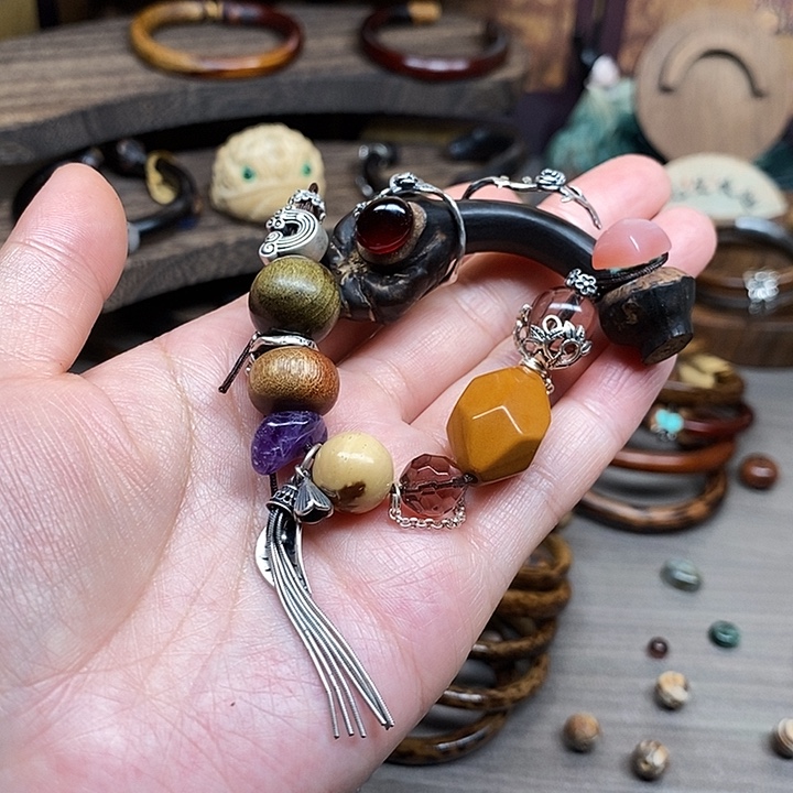 南枝九紫离火手串