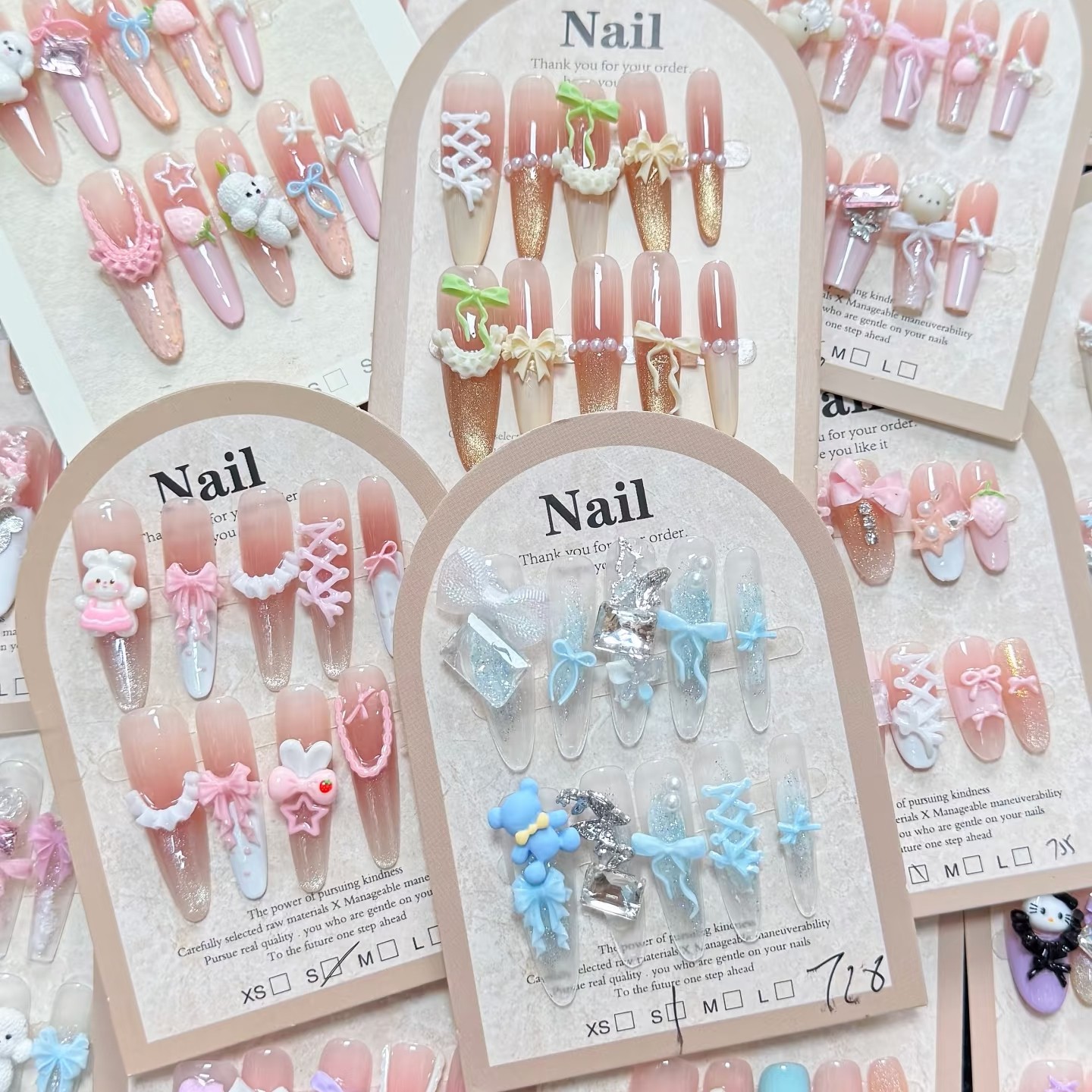 【预售】【三五天内发货】纯手工定制穿戴甲