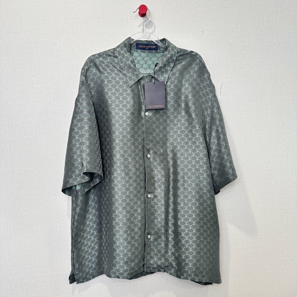 未使用 LouisVuitton/路易威登 桑蚕丝短袖 尺码：L 20085