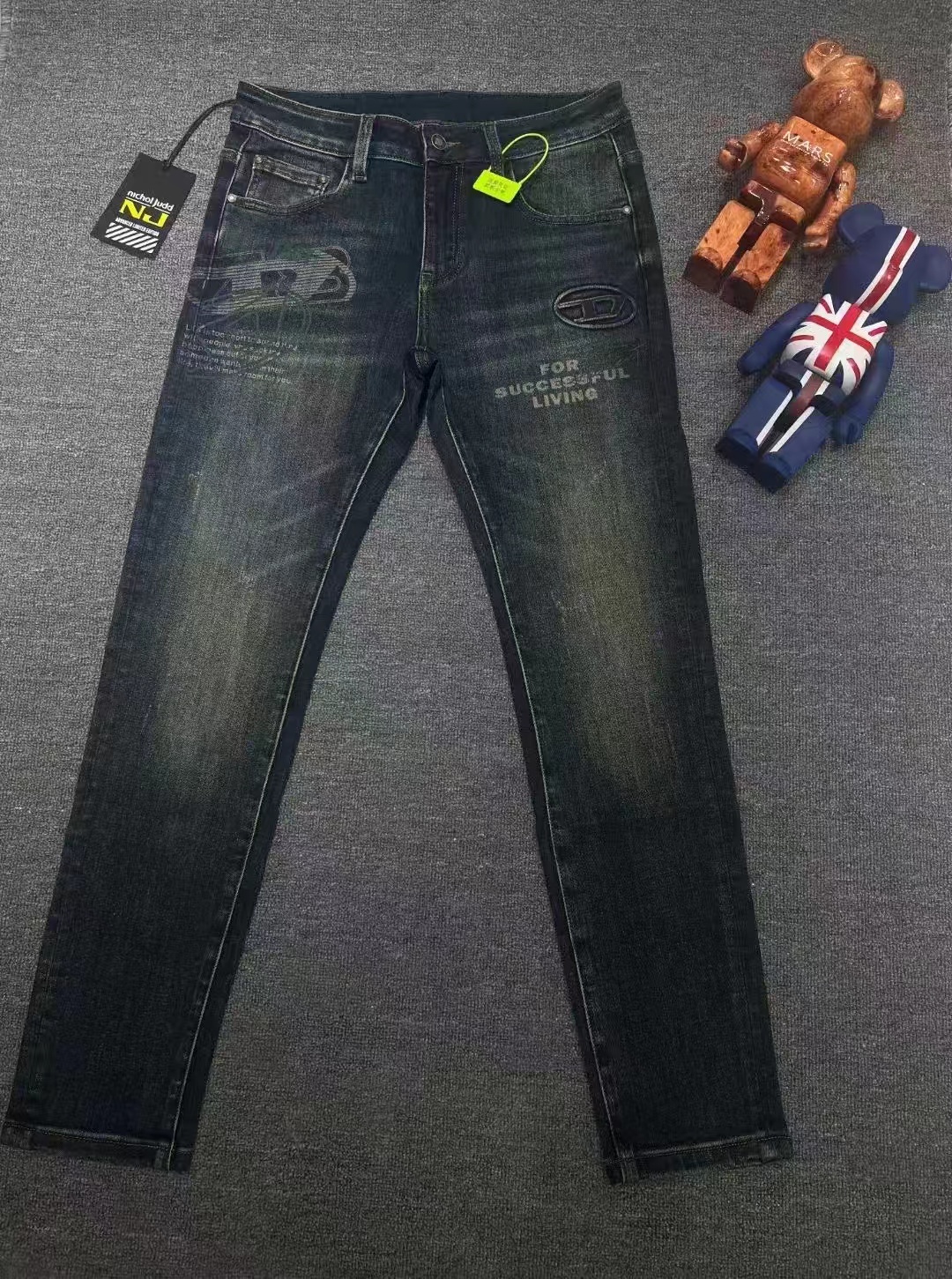 【CD】2025男士牛仔简欧小直筒，弹性舒适好穿