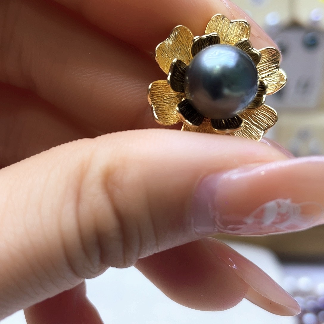 海水珍珠颈饰银S925镶嵌