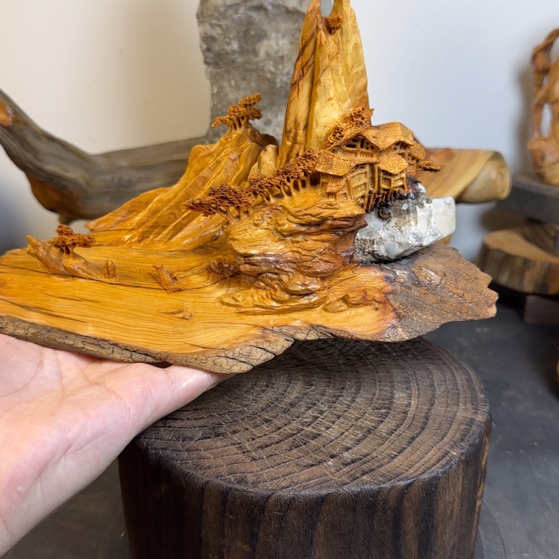 半***心柏木（崖柏）山里人家