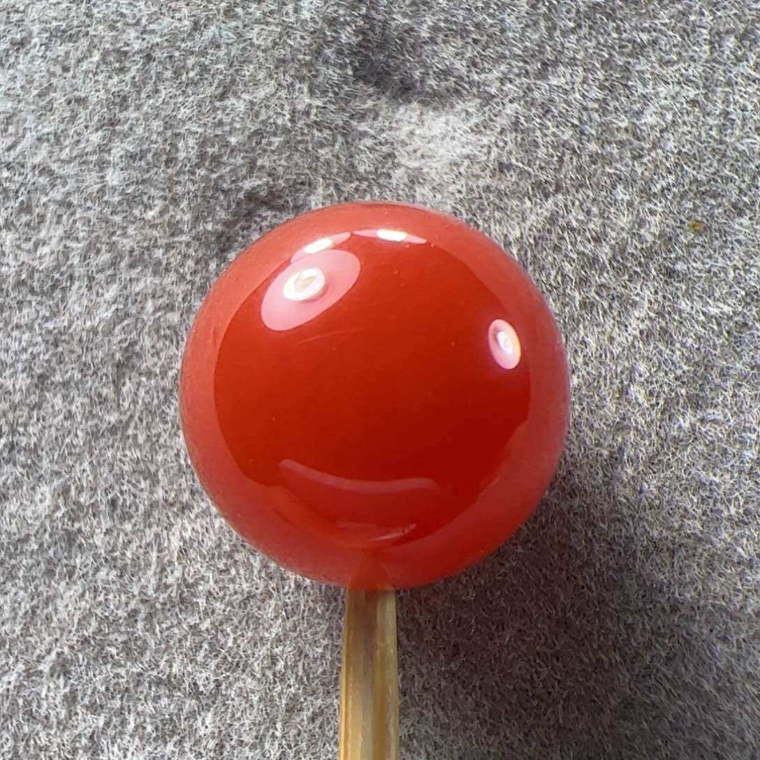 南红玛瑙11.3单珠未镶嵌