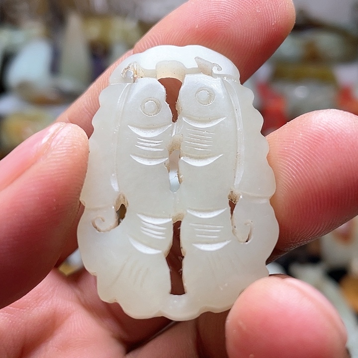 和田玉挂件未镶嵌