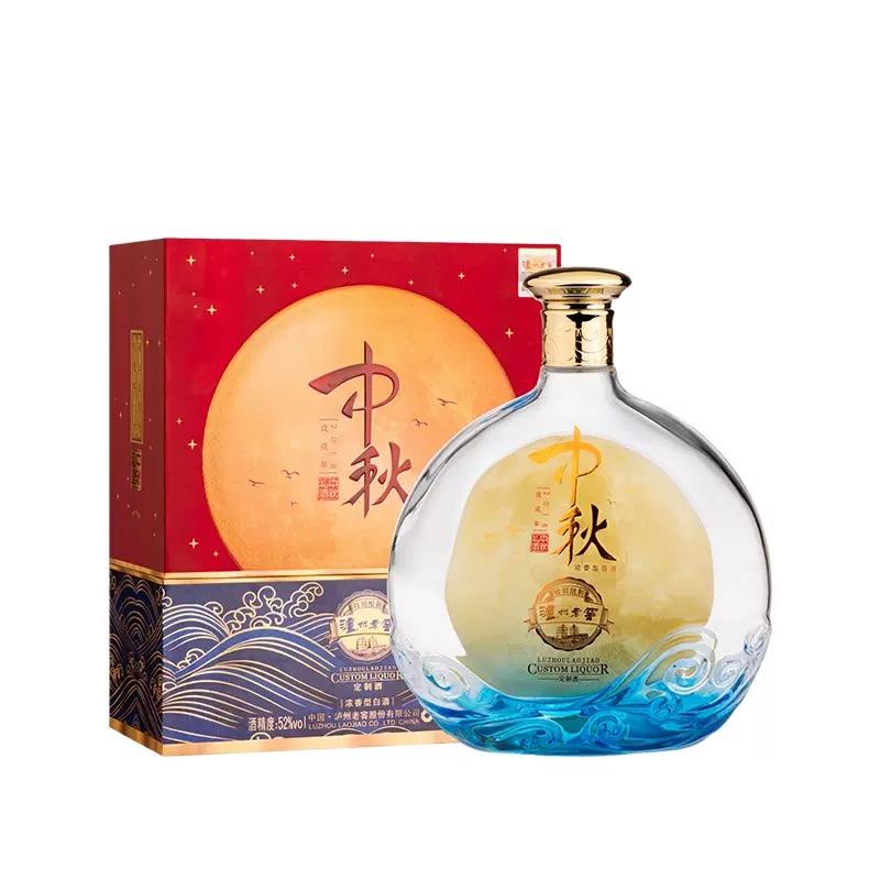 泸州老窖2018年泸州老窖中秋礼酒 浓香型白酒 F 52度969ml