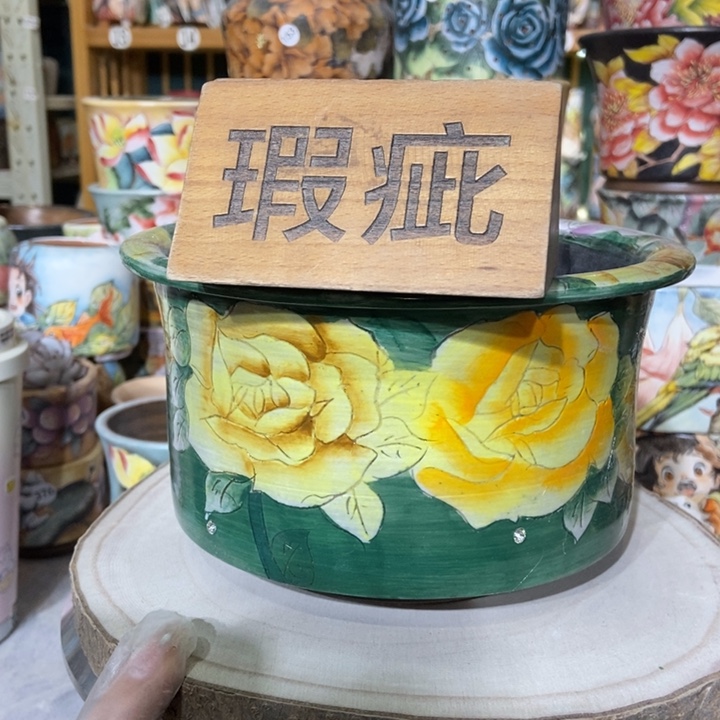 红陶景德镇艺术手绘作品