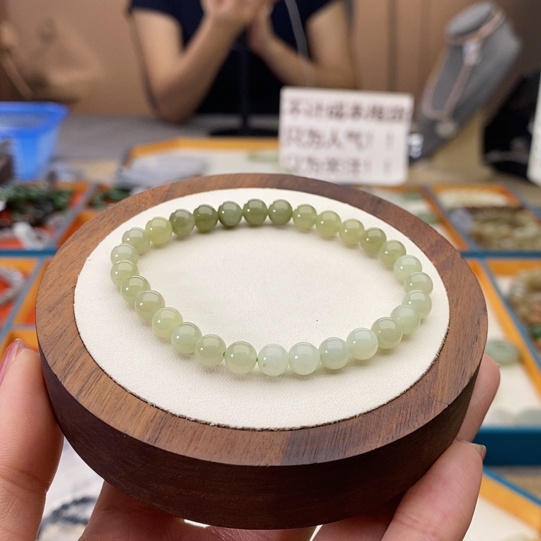 未镶嵌手串和田玉A6