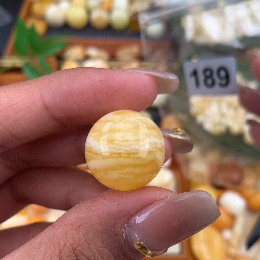 琥珀珠宝奇石未镶嵌18 一颗粉