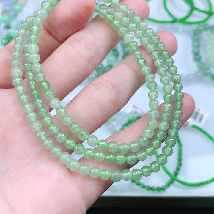 未镶嵌手链翡翠翡翠