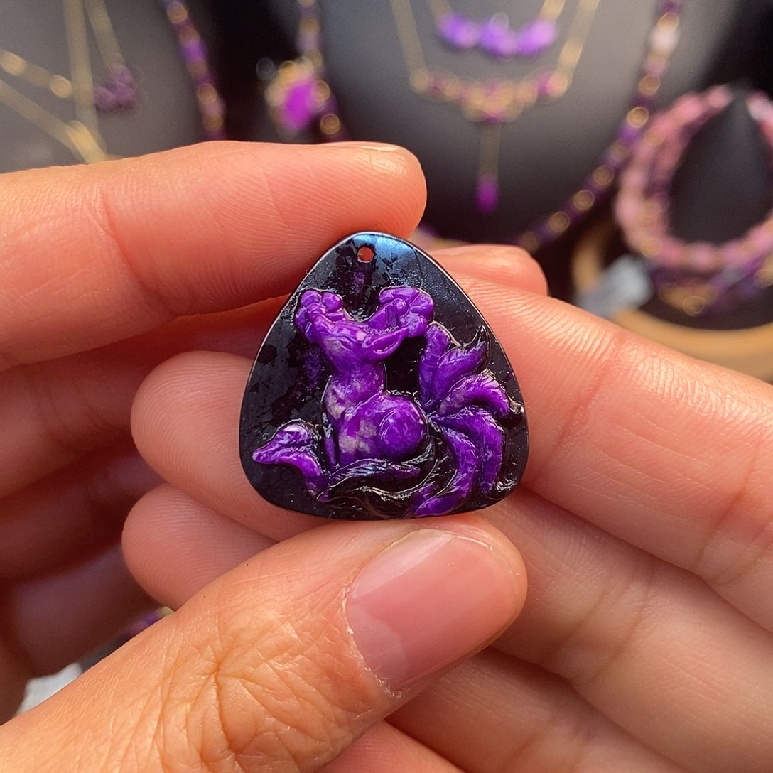 苏纪石（舒俱来）吊坠未镶嵌