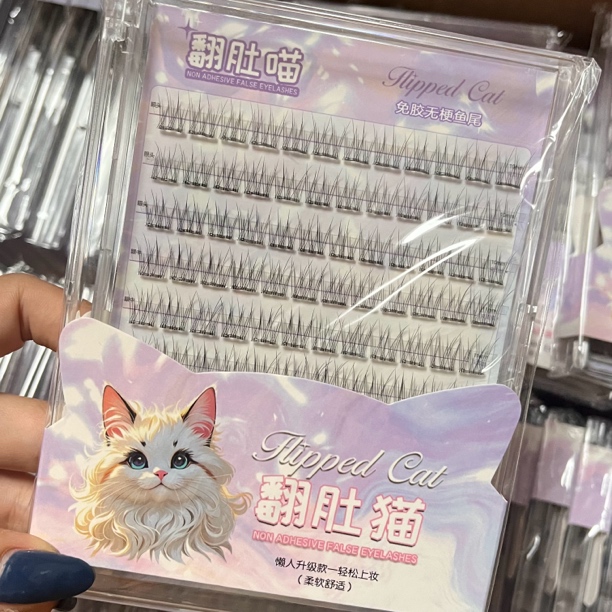 翻肚猫免胶无梗鱼尾仙子