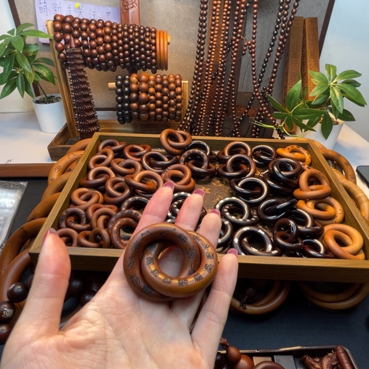 木枣木老料2.5圈口微微瑕福利款