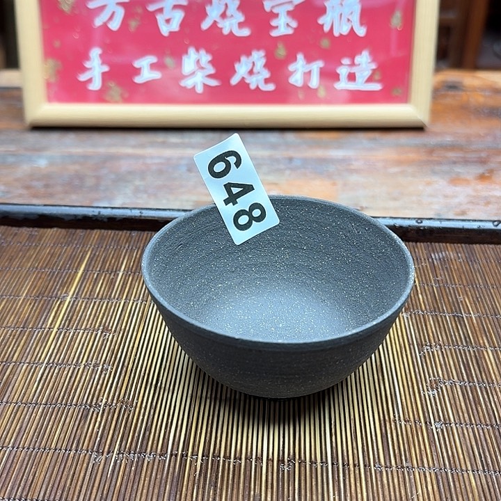 纯手工制作粗陶茶具