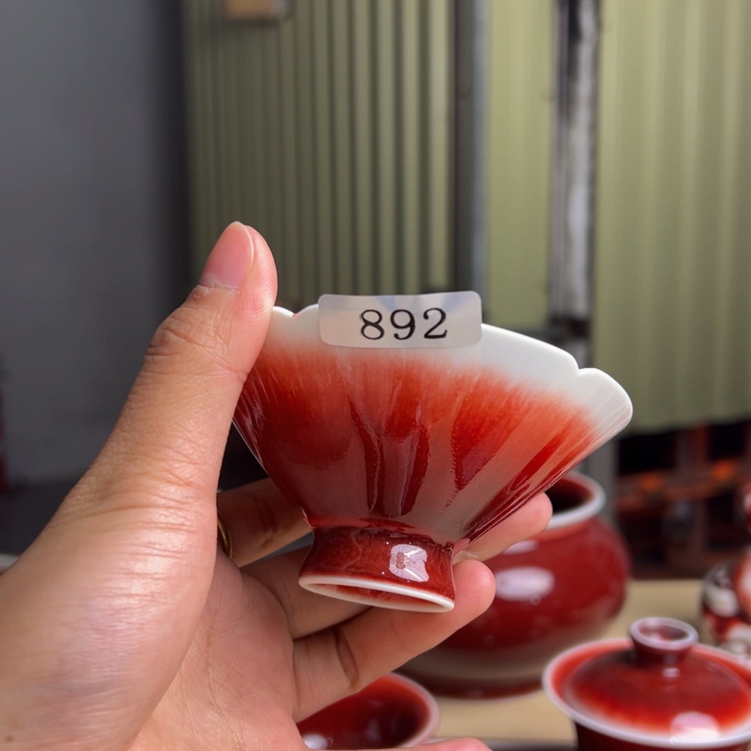 番***师陶景德镇陶瓷郎红微瑕