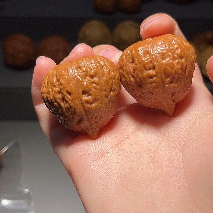 文玩核桃把件佛肚088