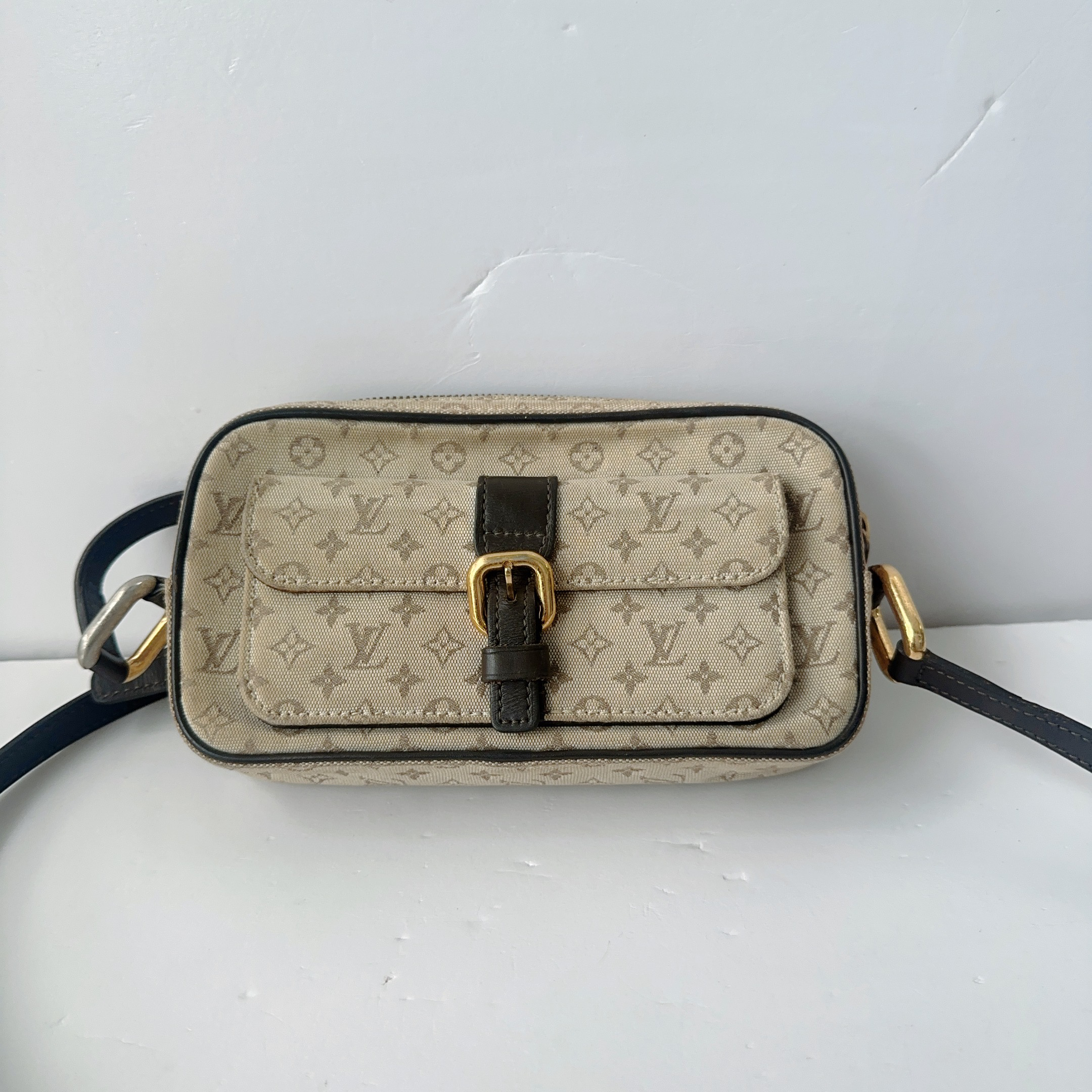 95新 LouisVuitton/路易威登 路易威登帆布横版斜挎包