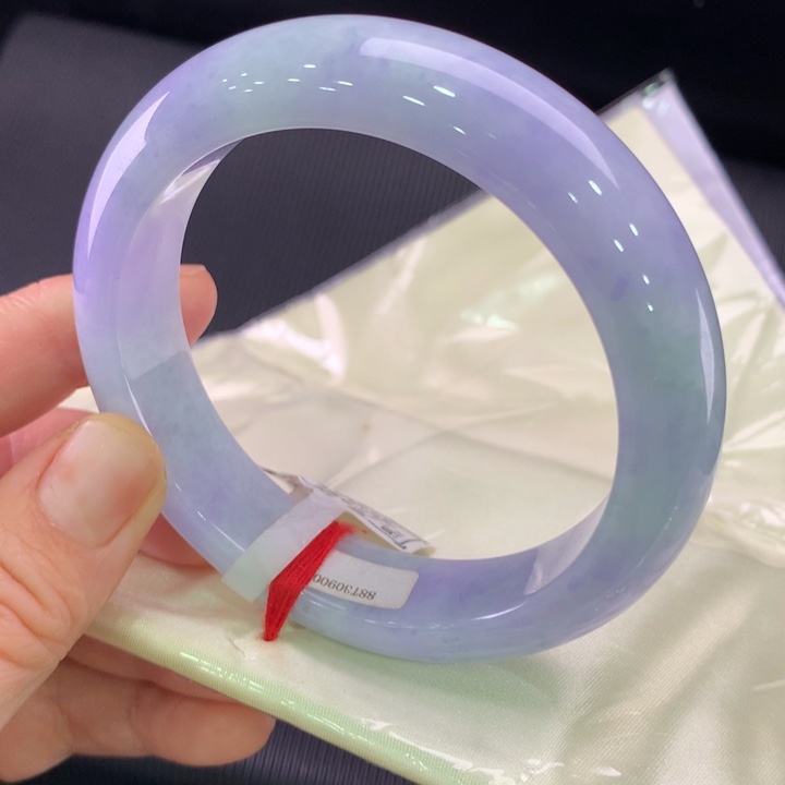 翡翠未镶嵌手镯正圈60轮胎