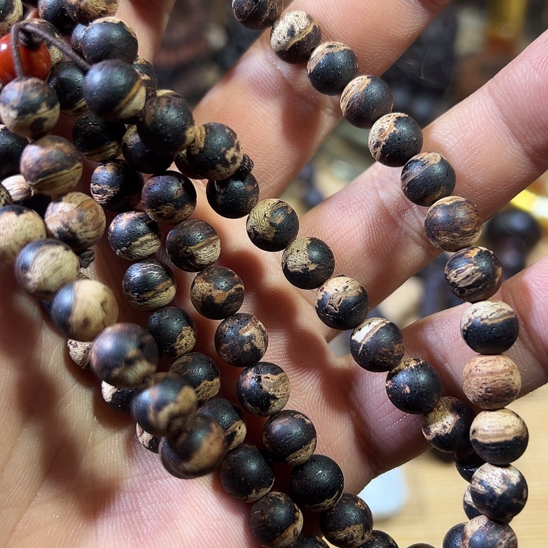 降真香手串/手链0.8x108黄金甲