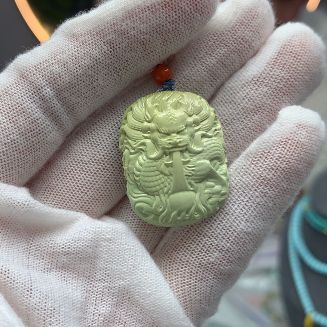 绿松石挂件未镶嵌