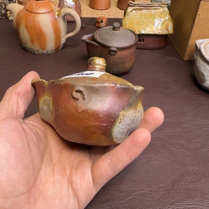 赏***琴备前烧作品备前烧作品