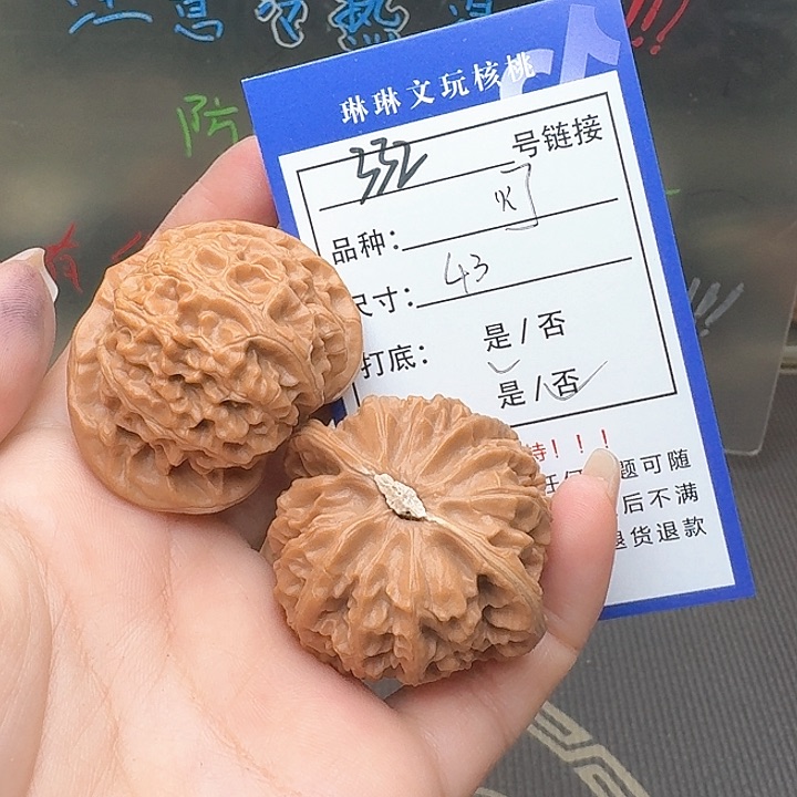 文玩核桃吊坠核桃种332