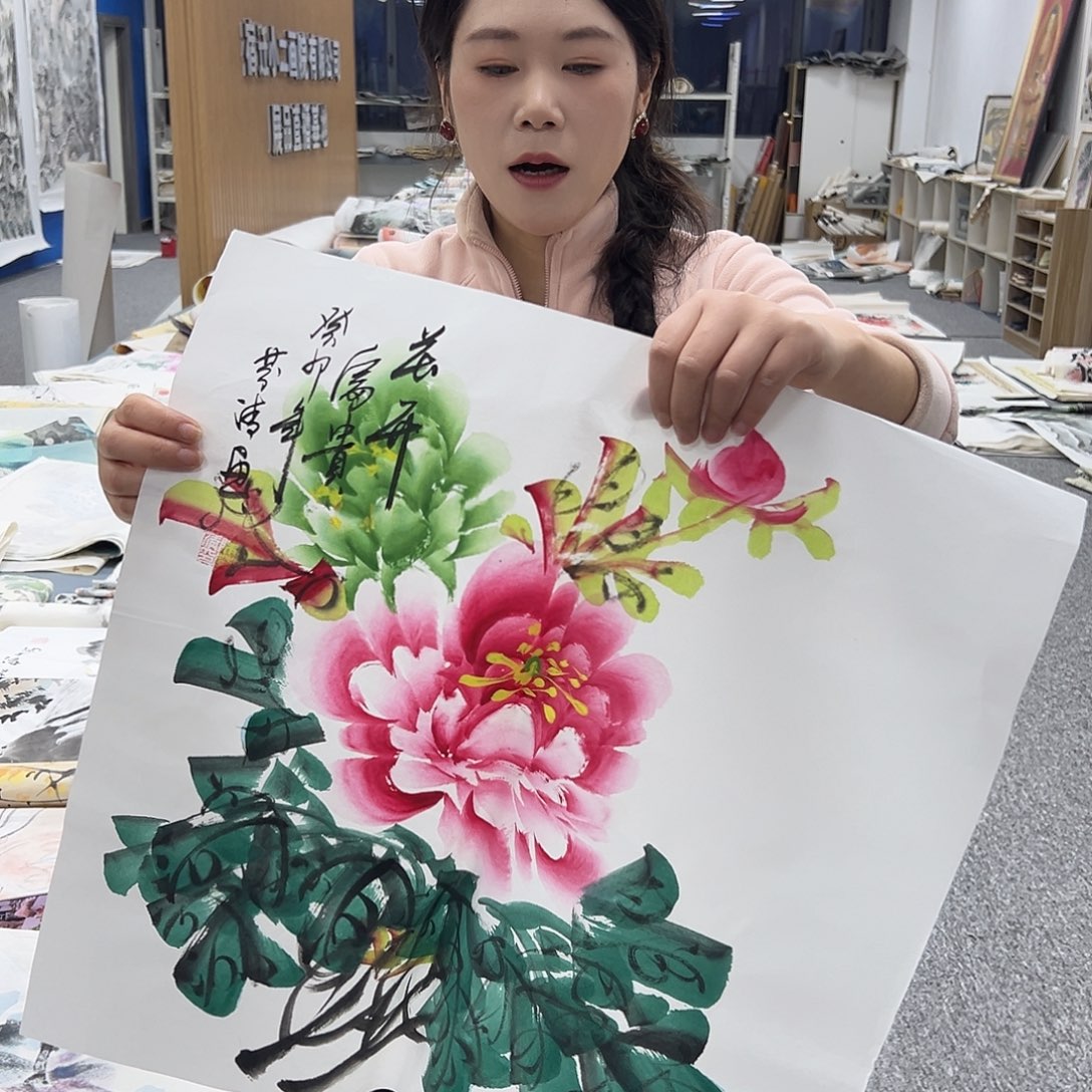 国画纯手绘字画作品欣赏