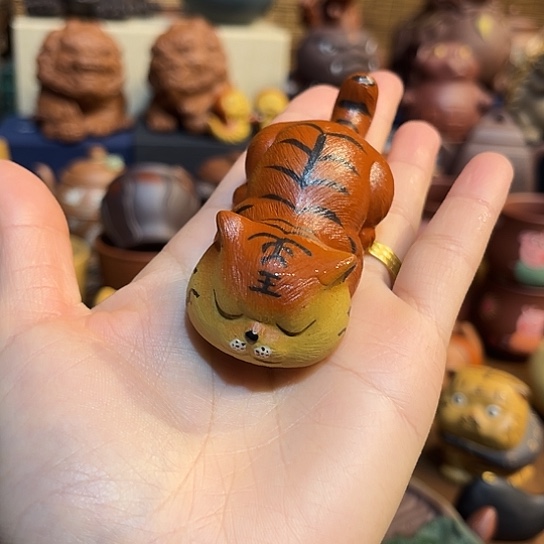 紫砂茶杯紫砂茶宠