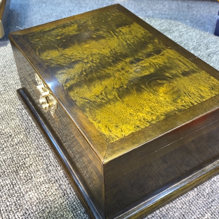 乌木类成套家具茶叶盒