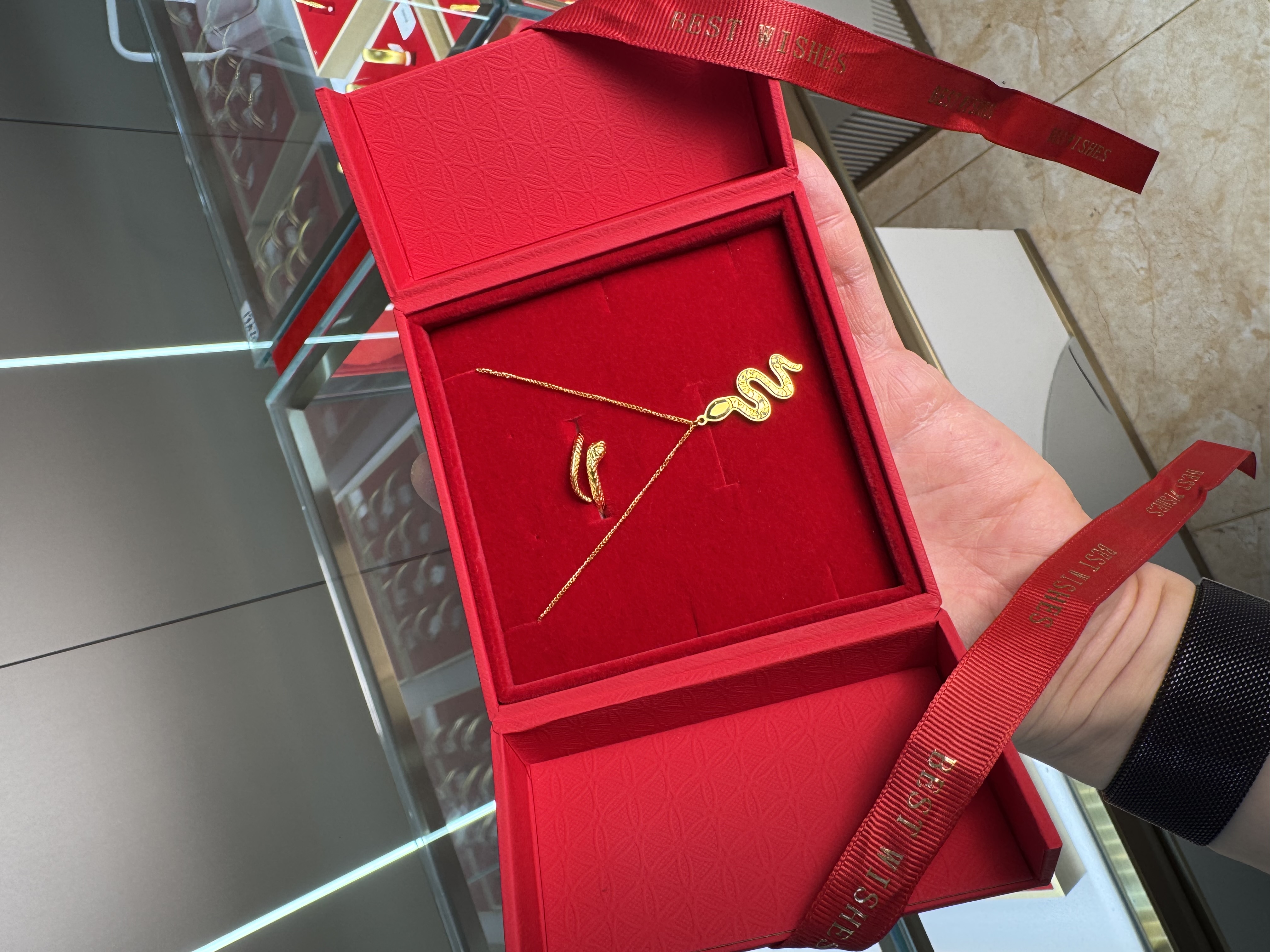 蛇年套装小蛇戒灵蛇套链组合气质 百搭简约 时尚轻奢经典复古个性