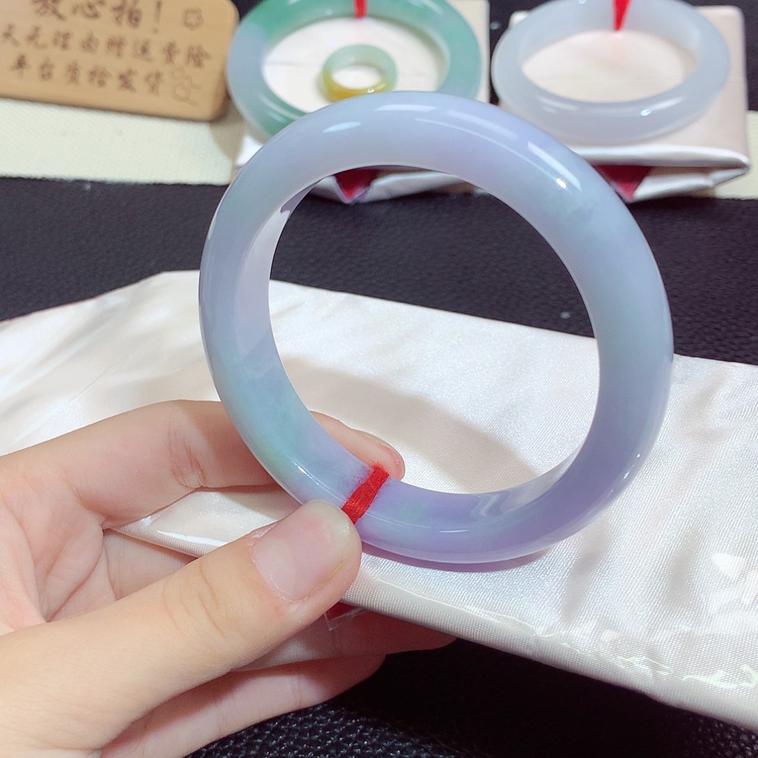 翡翠未镶嵌手镯1265