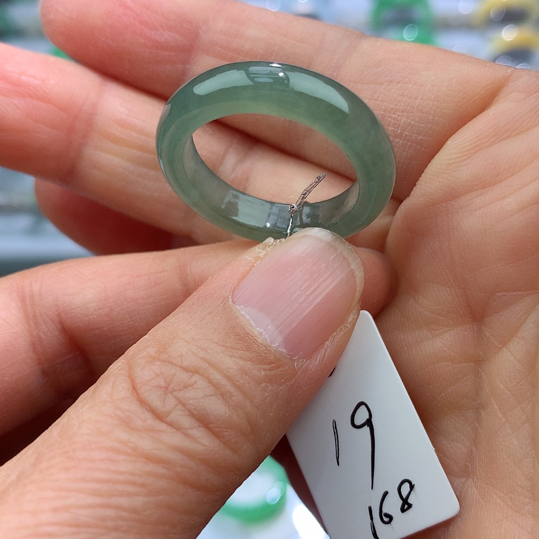 翡翠戒指未镶嵌19号