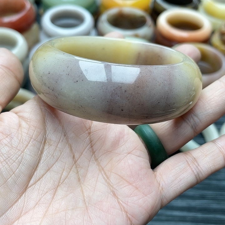 石英岩玉合金手镯