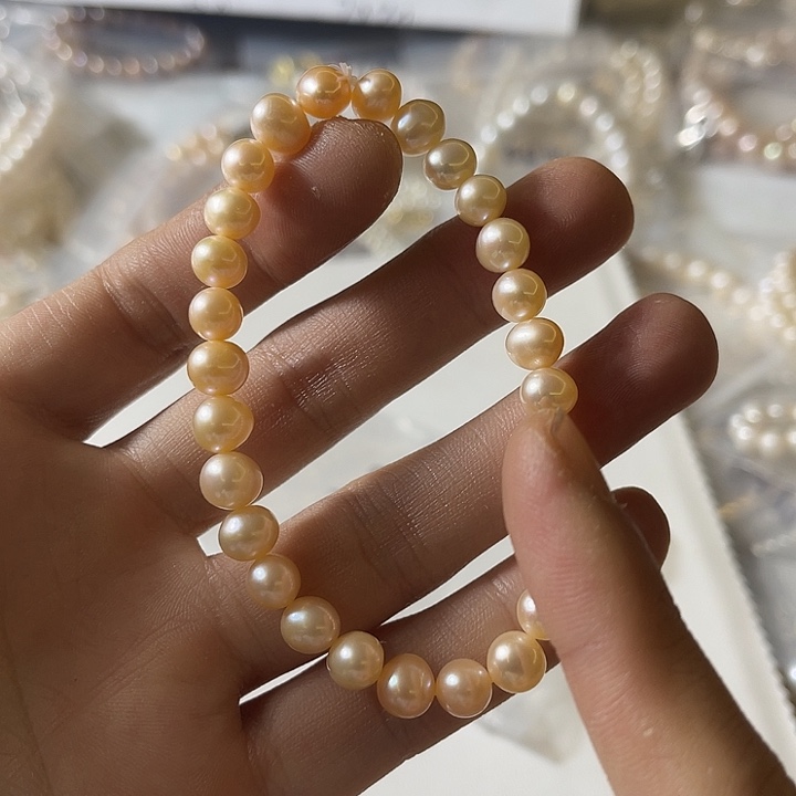 未镶嵌淡水珍珠颈饰00102