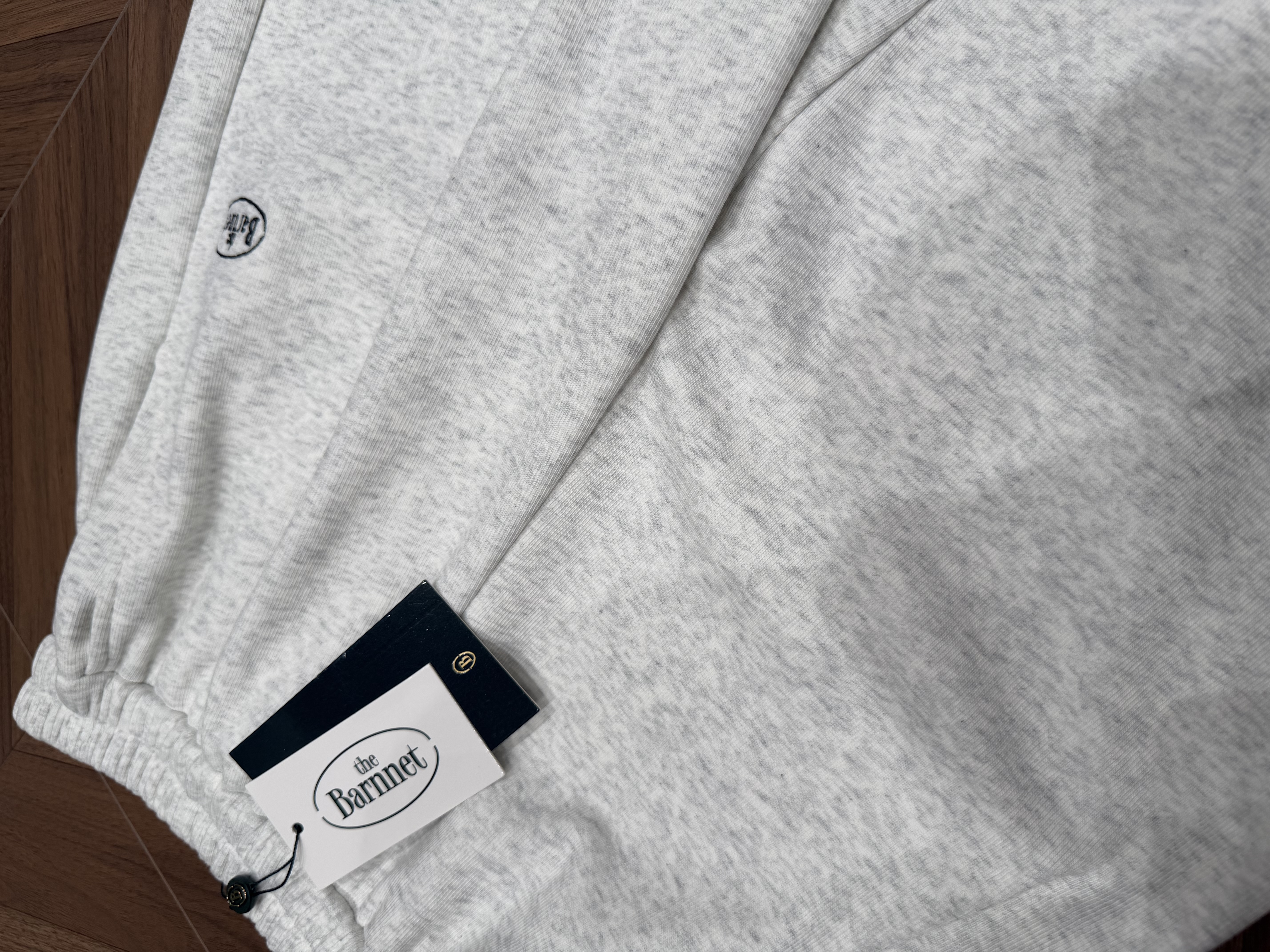 「阿男专属」韩代八奶  韩代运动风慵懒加厚垂感显瘦长裤0214